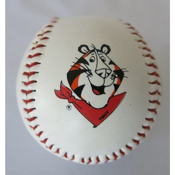 Vintage TONY THE TIGER Frosted Flakes Baseball 1990's Cereal Promo Kellogg - Picture 1 of 8